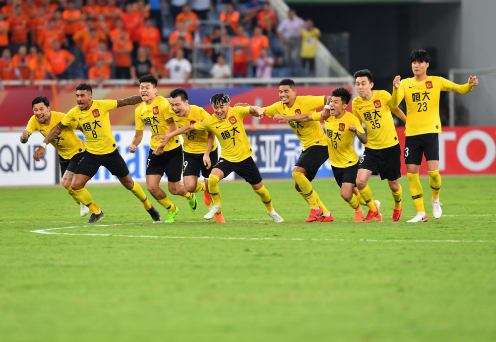 包含广州恒大迎战全北现代，决定出线命运的词条